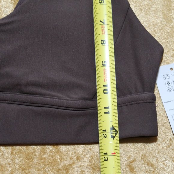 Xersion Raisin Medium Support Racerback Sports Bra - Large - Picture 5 of 9